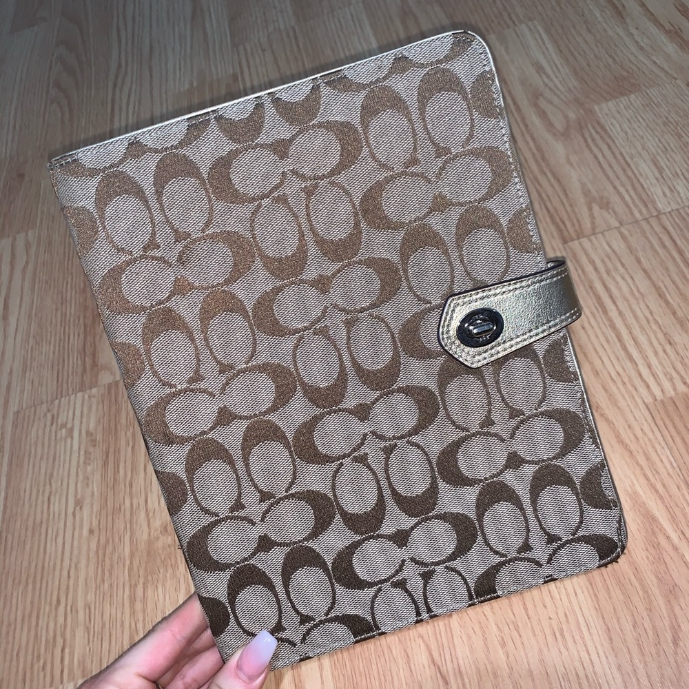 Authentic Coach iPad cover